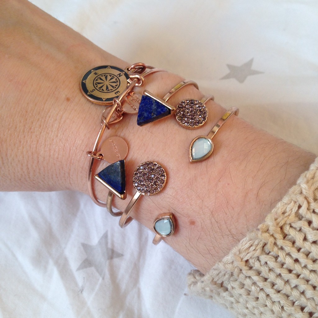 Stacked Bracelets from Accessorize and Alex and Ani
